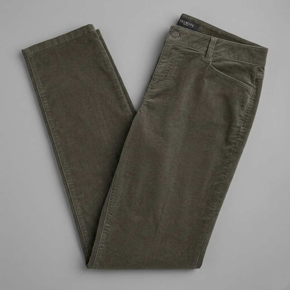 Women's Talbots Petite Curvy Jeans Size 14P Gray Stretch Denim